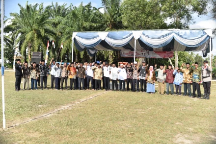 Foto Bersama Setelah Selesai Upacara HUT RI 